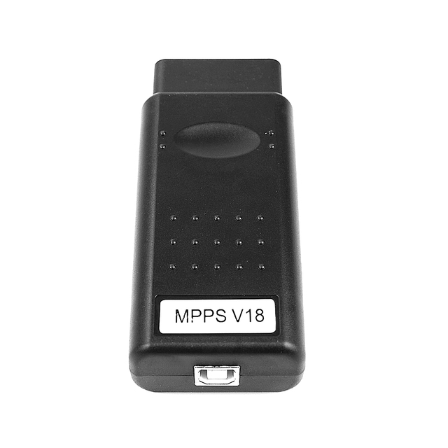 MPPS V18 Unlock Version ECU Chip Tuning OBD2 Auto Diagnostic Tool ECU Tunning Flasher Remap Cable for EDC15 EDC16 EDC17