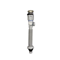 Tuyau de drainage flexible pour lavabo, type rebondissant, tête en cuivre, 80 mm, écologique, personnalisé, vente en gros d'usine, prix bas