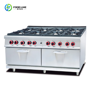 Cuisinière à gaz commerciale avec protection contre l'extinction de flamme pour la sécurité des restaurants à l'étranger - Product Image 5