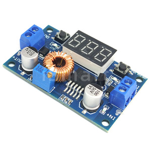XL4015 5A công suất cao 75W DC-DC có thể điều chỉnh bước xuống mô-đun + LED có thể được hiệu chỉnh vôn kế mô-đun cung cấp điện - Product Image 4