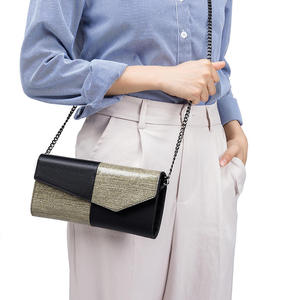Genuine Leather Shoulder Sling Bag Female Small Embossed Woven Pattern <b>Clutch</b> Phone Bag Women Long Wallets Purse - Product Image 3
