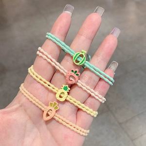 Coleteros de Pelo Estilo Coreano, de Goma Suave y Elástica, para Mujer, Estilo Casual, Colores Variados, Estilo Aleatorio - Product Image 1