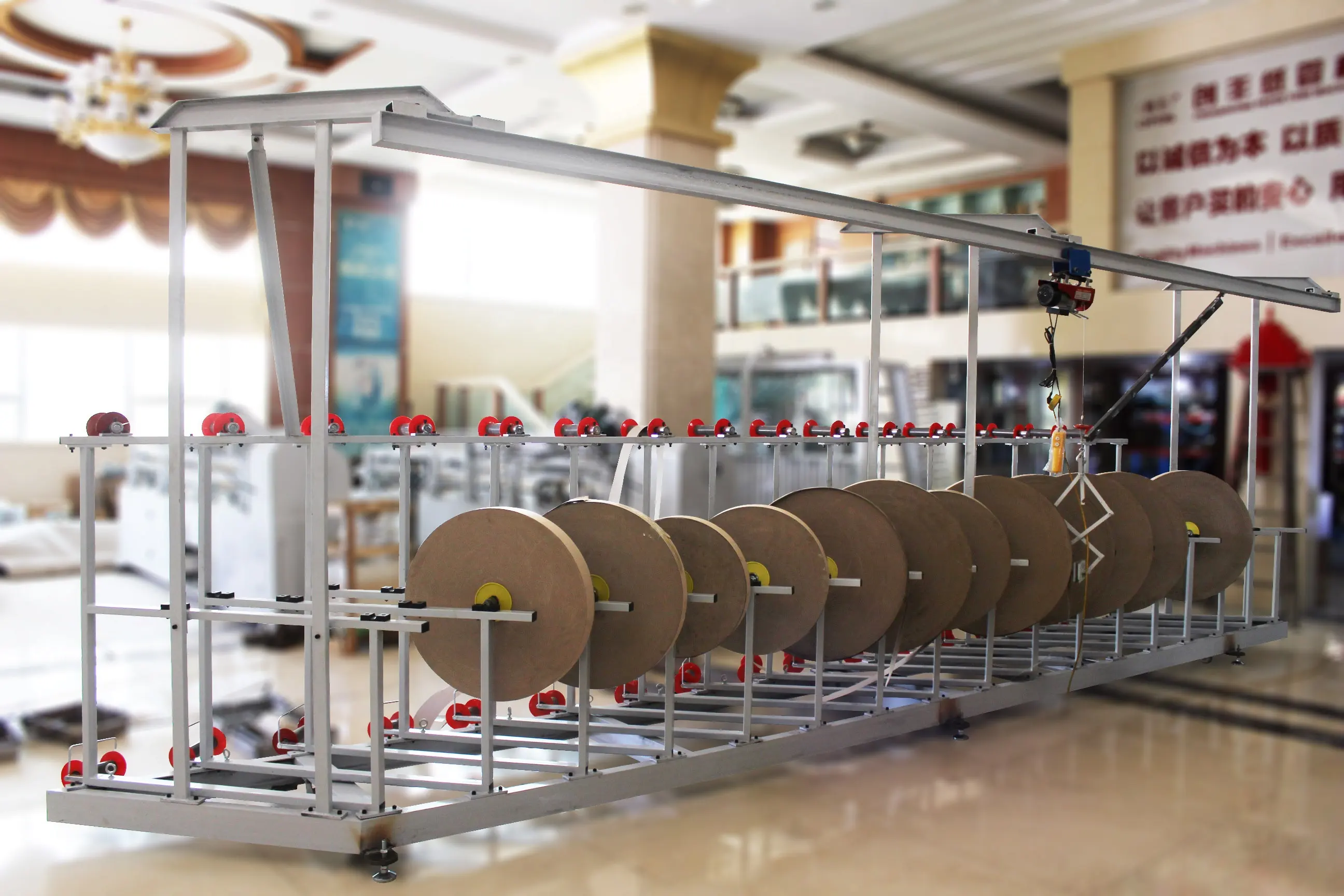 Máquina de fabricación de núcleo de papel, tubo de papel de cartón en espiral automático de alta velocidad, CFJG-50