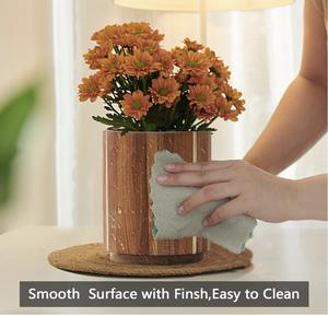 Çevre dostu toptan gereçler Crock sofra takımı organizatörler doğal bambu pişirme eşyası çatal kaşık ahşap yuvarlak tutucu - Product Image 3