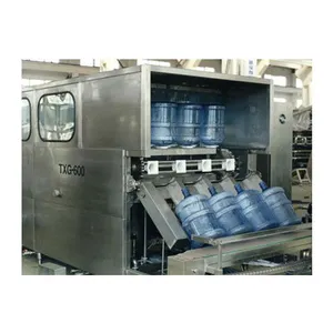 automatic three in one 5 gallon water bottles bottled barrel packing filling sealing machine made in China