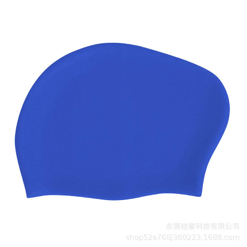 หมวกผมยาวสีรอยัลบลู