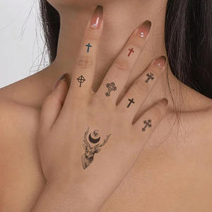 Vente en gros Nouveau design personnalisé Autocollants de couverture de <span class=keywords><strong>tatouage</strong></span> corporel sexy <span class=keywords><strong>Tatouage</strong></span> temporaire imperméable pour <span class=keywords><strong>femme</strong></span> - Product Image 1