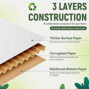 Boîte en papier pliable personnalisée en matériau recyclable avec logo de marque pour l'emballage de produits alimentaires et de thé - Product Image 5