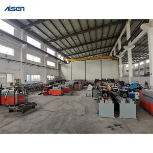 3 Rollers Railway Spike Thread Rolling Machine 3 Roller Through Feed Roller Thread Rolling Machine