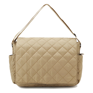 Sac à langer matelassé multifonctionnel et pliable avec tapis de change amovible et isotherme pour maman en voyage - Product Image 1