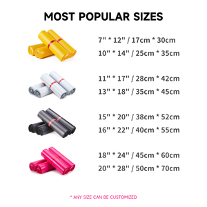 ถุงไปรษณีย์โพลีเมอร์สีชมพูสำหรับเสื้อผ้าถุงไปรษณีย์เป็นมิตรต่อสิ่งแวดล้อมดีไซน์ตามสั่ง - Product Image 5