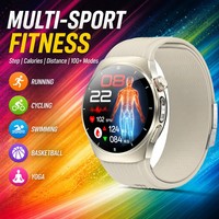 Nuevo Reloj Inteligente TK68 con Monitor de Presión Arterial y Bomba de Aire, Análisis de Salud Cardíaca ECG 2026, Rastreador de SpO2 en la Punta del Dedo, Sensor de Grado Médico