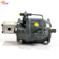 Pompa Hidrolik Utama Hangood A10V071 Dengan Pompa Gigi Tandem Rexroth Variable Piston Pump 71cc 315bar untuk Suku Cadang Excavator Sany SY75