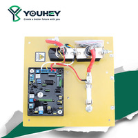 SAVRL-100A 220V SAVRH-75A Régulateur de tension monophasé AVR avec affichage LED, accessoires pour groupe électrogène, brosses pour utilisation SVC