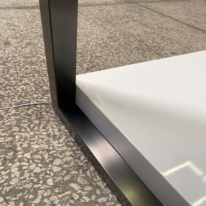 Cao Cấp Thép Không Gỉ Cao Cấp Cao Thấp Triển Lãm Giá Quần Áo Hiển Thị Đứng LED Wedding Dress Hiển Thị Đứng - Product Image 4