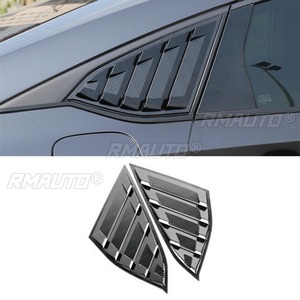 Para Honda Accord INSPIRE 10.ª generación 2018-2021, embellecedor de ventana trasera triangular tipo aleta de tiburón, kit de carrocería, cubierta embellecedora de ventana de ventilación lateral trasera - Product Image 3