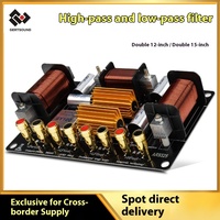 Gertsound Réseau de Crossover 2 Voies en Métal de Haute Qualité 9325 12-15 pouces pour Accessoires de Haut-Parleurs 4/8 >800W