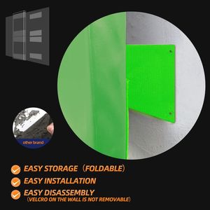 Neue Umweltwandmatte Vinyl-Bedeckung EPE-Schaum-Befüllung Fitness-Wandverkleidung mehrfarbige Wandverkleidung für Kinder Basketballplatz - Product Image 3