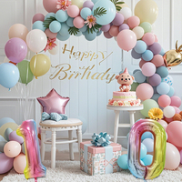 Ballons en aluminium métallisé de 16 pouces en gros, 50 pièces/sac pour décorations de fête d'anniversaire - Écologiques