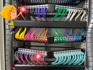 BEHPEX <span class=keywords><strong>ไฟ</strong></span> LED Cat6a <span class=keywords><strong>สาย</strong></span>อินเทอร์เน็ต UTP 28AWG <span class=keywords><strong>สาย</strong></span>แพทช์บางเฉียบติดตามสาย Lan สมาร์ทอย่างรวดเร็ว - Product Image 6