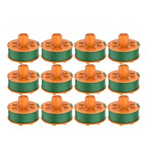 Bobine de rechange pour coupe-herbe, lot de 6, 5367-20, couvercle 5369-20, fil 2,0 mm/14 pieds pour coupe-herbe Gardena smallCut Art 2402 et 2404 - Product Image 4