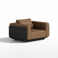 Ensemble de canapés modernes Mobilier Sofa modulaire confortable Canapé de loisirs design à usage de bureau pour affaires Aires de repos Réception