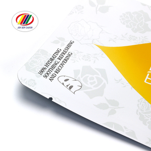 Emballage de masque facial cosmétique imprimé personnalisé en plastique mat Sacs en plastique mylar découpé par colorant - Product Image 3