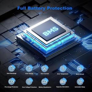Elektrische Passagier fracht Dreirad batterie Lithium-Ionen LiFePO4 48V 51,2 V 100Ah 120Ah 140Ah <span class=keywords><strong>3</strong></span> Räder LKW-Batterie pack - Product Image 3