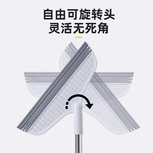 Silicone <b>Squeegee</b> With Hook For <b>Floor</b> Cleaning Durable Plastic Handle Bathroom Use - Product Image 4