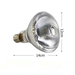 Chất lượng cao không thấm nước thủy tinh thạch anh dày lanh lợn chăn nuôi đèn 150W 200W 250W 275W hồng ngoại gia cầm sưởi ấm đèn - Product Image 2