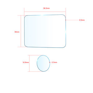 STARTRC Vidrio de película templada para <span class=keywords><strong>Insta</strong></span> <span class=keywords><strong>360</strong></span> <span class=keywords><strong>go</strong></span> <span class=keywords><strong>3</strong></span> Dureza Cubierta de pantalla Película templada Protector de lente Accesorios para cámaras de acción - Product Image 6