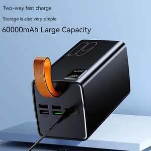 Banco de Energía de Gran Capacidad 60000 mAh con Pantalla Digital, USB Tipo-C, 5 Puertos de Salida, PD 22.5W, Estación de Carga Portátil - Product Image 2