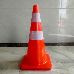 Road Safety Traffic <strong>Cones</strong> Made China Factory Manufacturer Flexible PVC/PC High-Intensity Prismatic Reflective Customizable No - Product Image 3