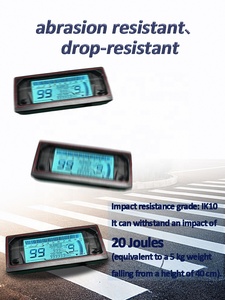 Compteur de vitesse numérique moto rétroéclairé LED tableau de bord écran d'affichage pour <span class=keywords><strong>Honda</strong></span> CB125T CB 125T 125T - Product Image 4