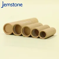 Vente en gros d'usine, emballage de tube de déodorant en papier cartonné biodégradable, boîte à pousser pour cosmétiques, tube de rouge à lèvres, baume à lèvres