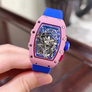 2026 Fashion <strong>Women</strong> <strong>s</strong> Mechanical <strong>Watch</strong> RM0704 Pink Ceramic Case Ultra Thin <strong>Watch</strong> Essential <strong>Watch</strong> for Girls - Product Image 1