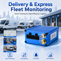 Traceur GPS 4G pour véhicule avec alarmes SOS, de survitesse et de coupure de courant, indice IP54, température de fonctionnement de -45 à 85°C