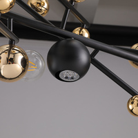 Nouveau Design lustre style européen Led salle à manger plafonniers de luxe décor éclairage