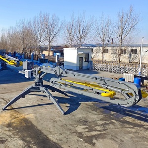 JIUHE Tractie Type 15m 17m 21m Hydraulische Betonstrooier <span class=keywords><strong>Boom</strong></span> Placer Mobiele Spin Betonplaatsingsboom - Product Image 6