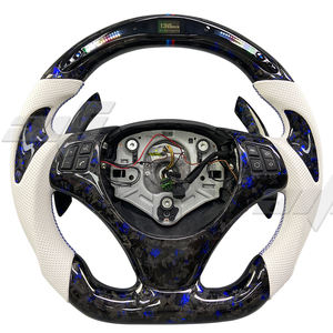Volantes de coche de fibra de carbono LED personalizados aptos para <span class=keywords><strong>BMW</strong></span> E90 <span class=keywords><strong>E91</strong></span> E92 E93 E87 E82 M3 3 Series 330i <span class=keywords><strong>335d</strong></span> volantes de coche - Product Image 1