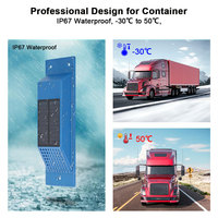 Traqueur GPS professionnel NB-iot personnalisé pas cher à bas prix Global SIM 4G conteneur solaire Cargo GPS dispositif de suivi pour conteneur