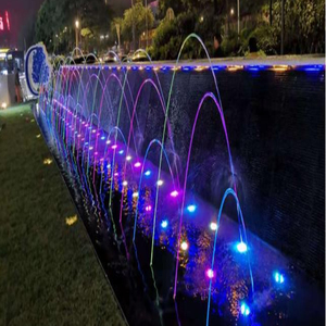 Nouveau type fontaine à eau à jet laminaire fontaine dansante musicale avec lumières - Product Image 4