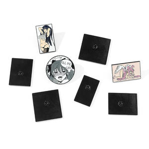 Bros perempuan Anime Jepang seksi Pin Enamel hadiah pesta lencana Aloi gadis Manga kartun Waifu - Product Image 4