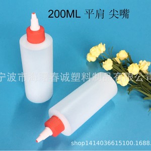 Botellas de plástico Chuncheng de 30-500 ml con boquilla de HDPE para mermelada, pegamento y envasado general - Product Image 3