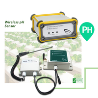 Capteur de pH numérique sans fil pour sol, kit de testeur de pH du sol avec module RF 433 MHz, certifié CE FCC RoHS pour l'utilisation avec les plantes et les fleurs