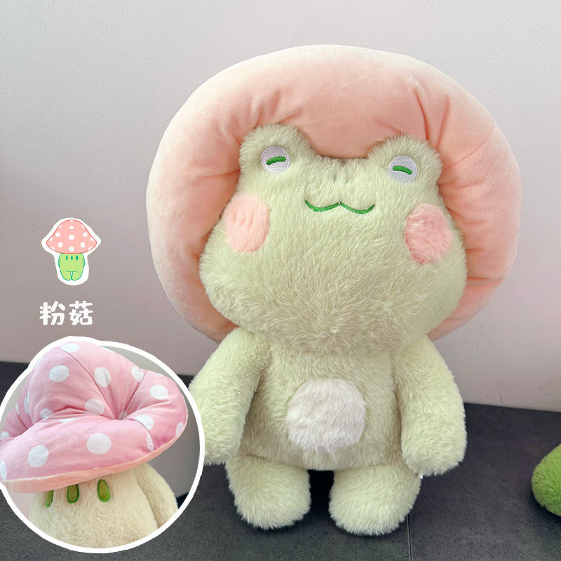 Poupée canard vert clair avec casque pour poupée, 40~45 cm.