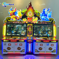 Machine d'arcade à double écran FireKirin de 43 pouces, machine de jeu de table de pêche originale à pièces