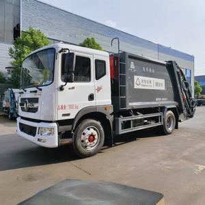 Dongfeng 12cbm Compresión <span class=keywords><strong>Compactador</strong></span> 4x2 Camión <span class=keywords><strong>de</strong></span> recolección <span class=keywords><strong>de</strong></span> <span class=keywords><strong>basura</strong></span> doméstica con tipo <span class=keywords><strong>de</strong></span> barril colgante - Product Image 2