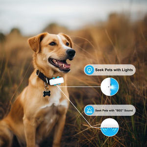 Traceur GPS 4G pour chat avec géolocalisation, application multi-utilisateurs, étanche IP65, suivi en temps réel, Bluetooth 4G, traceur portable léger - Product Image 6