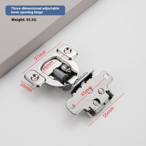 1-1/4,1-1/2,3/4,1-3/8,1/2 Overlay 35 mét cup Mini bản lề mềm đóng mặt khung nhỏ gọn Nội thất tủ bản lề - Product Image 2